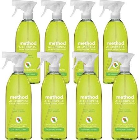 Method Method 01239, All Surface Cleaner, Lime & Sea Salt, 28 Oz Bottle MTH01239